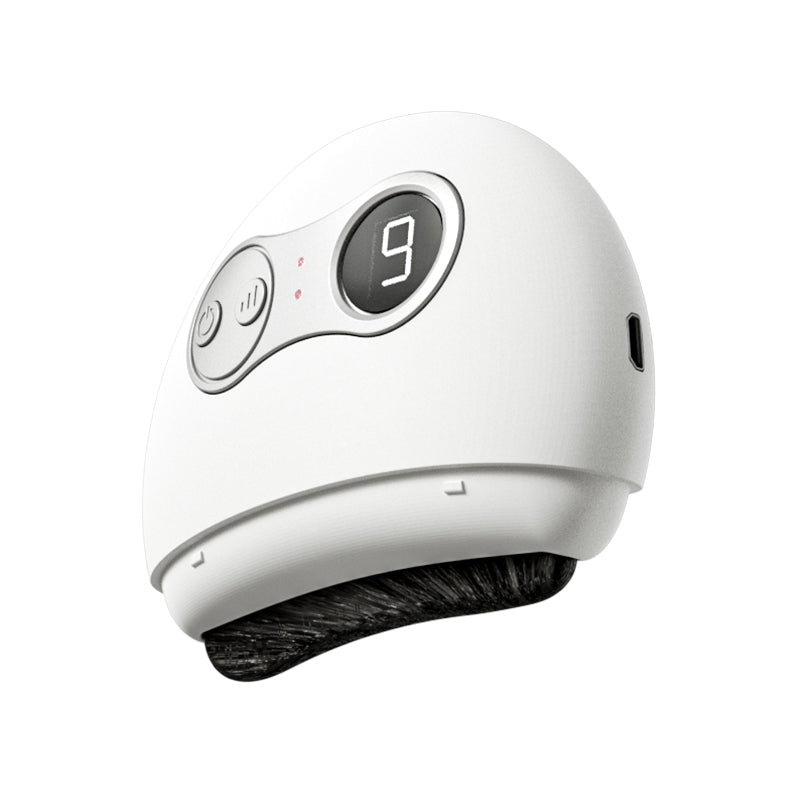 เซตหน้าเรียวผมสวย FULI Natural Stone Electric Gua Sha + Ionic Styling Brush