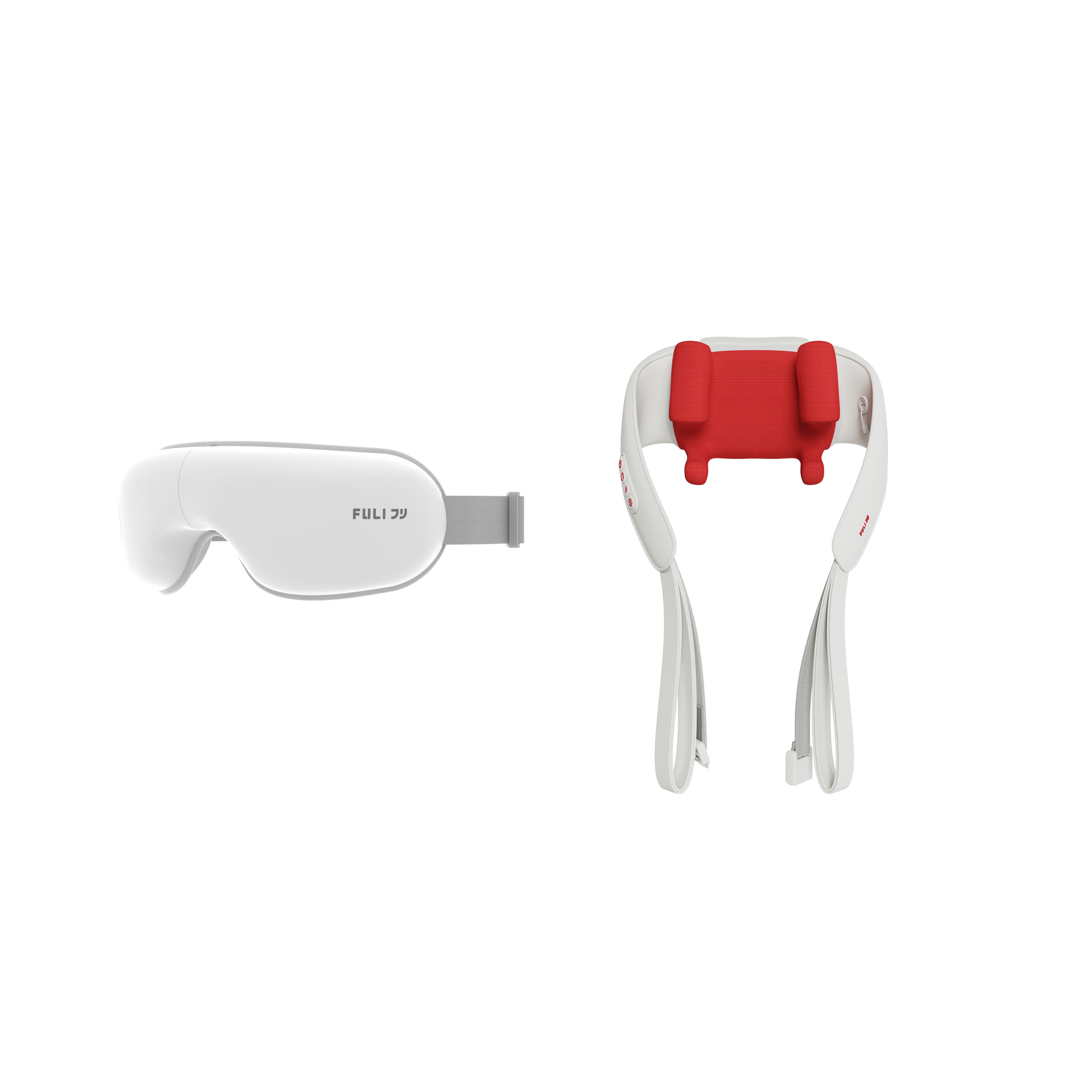 เซตตาใสสบายคอบ่าไหล่ | FULI Smart Eye Massager Lite + FULI Neck and Shoulder Massager