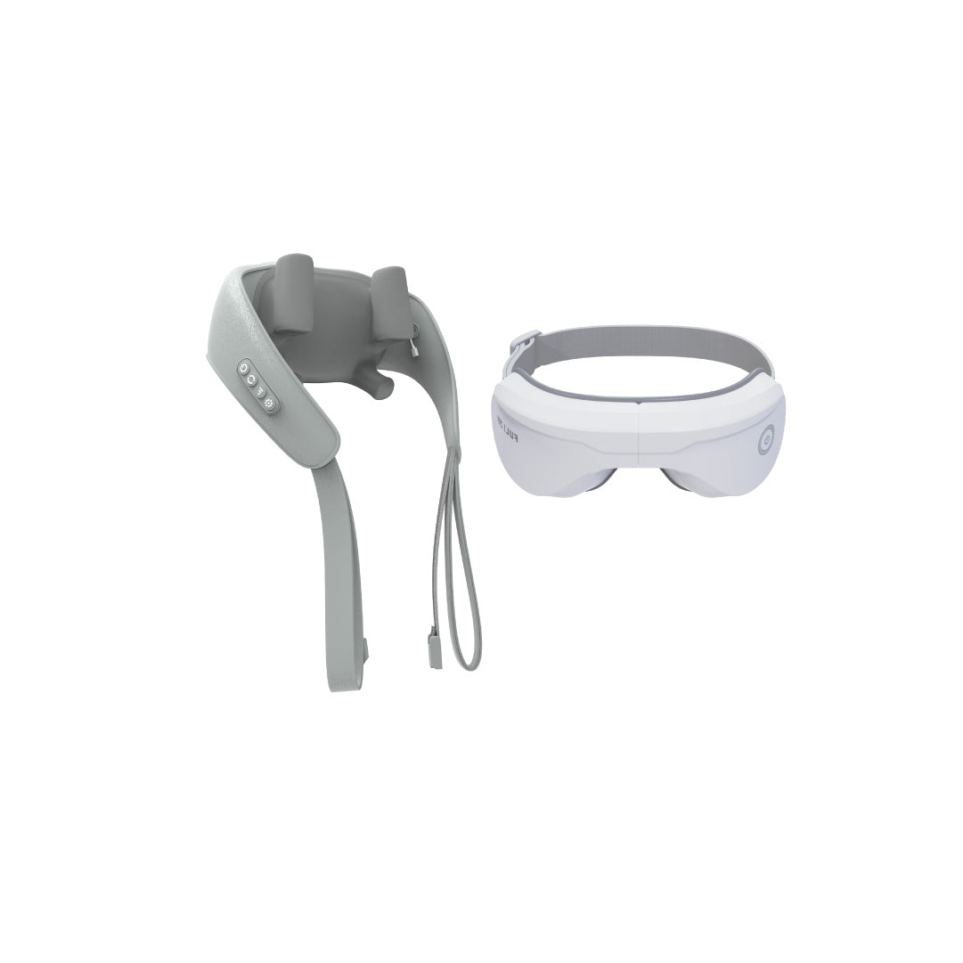 เซตนวดคอบ่าไหล่ฟินสบายตา | FULI Neck and Shoulder Massager + FULI Smart Eye Massager