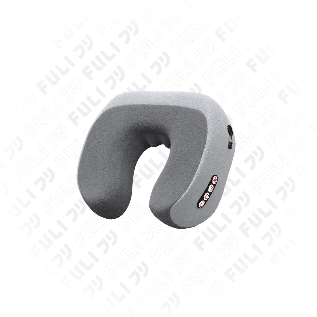 เซตหน้าสะอาดสบายคอ | FULI Sonic Facial SPA Cleansing Brush + FULI Ergo Massage Neck Pillow