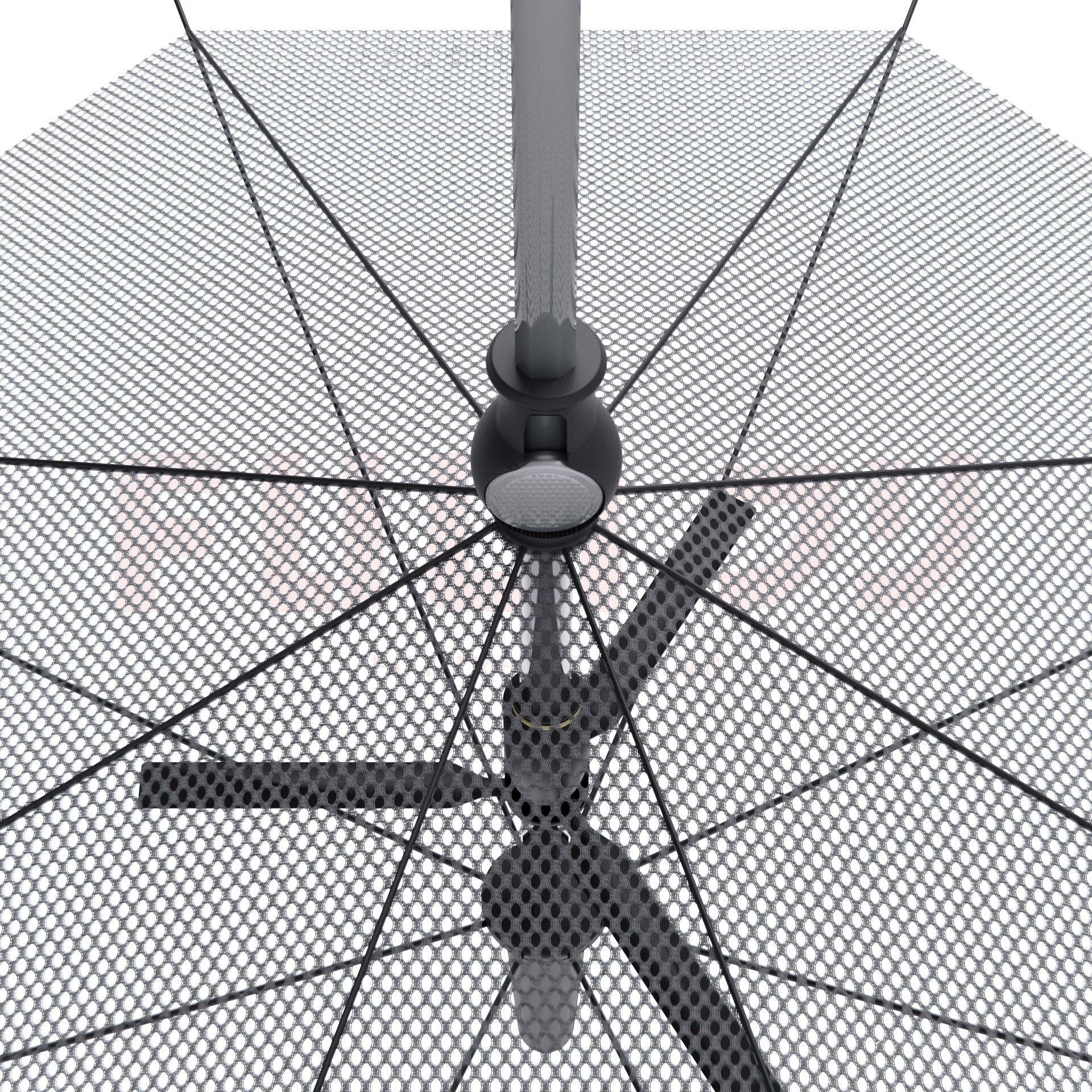 เซตคู่สุดคูล FULI X8 ErgoChair + Breeze Fan UV Protection Umbrella - Black ดำ / White ขาว
