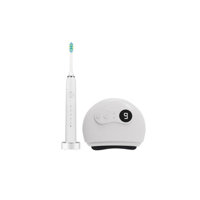 เซตฟันขาวหน้าเรียว FULI Smart Sonic Electric Toothbrush + Natural Stone Electric Gua Sha