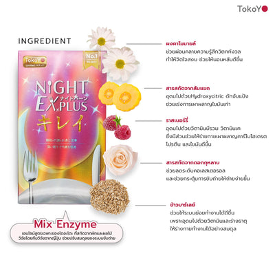 [เซตผิวใส ชะลอวัย] Vitalife Astaxanthin Ultra Complex with CoQ10 | วีต้าไลฟ์ แอสตาแซนธิน พลัส [24 แคปซูล] + Tokoyo Night Ex Plus [Beauty] [30 แคปซูล]
