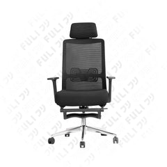 เซตนั่งเพลินผ่อนคลายสบายตัว | FULI X9 Memory Foam ErgoMesh Office Chair - Black + Ergonomic Smart Massager Mattress