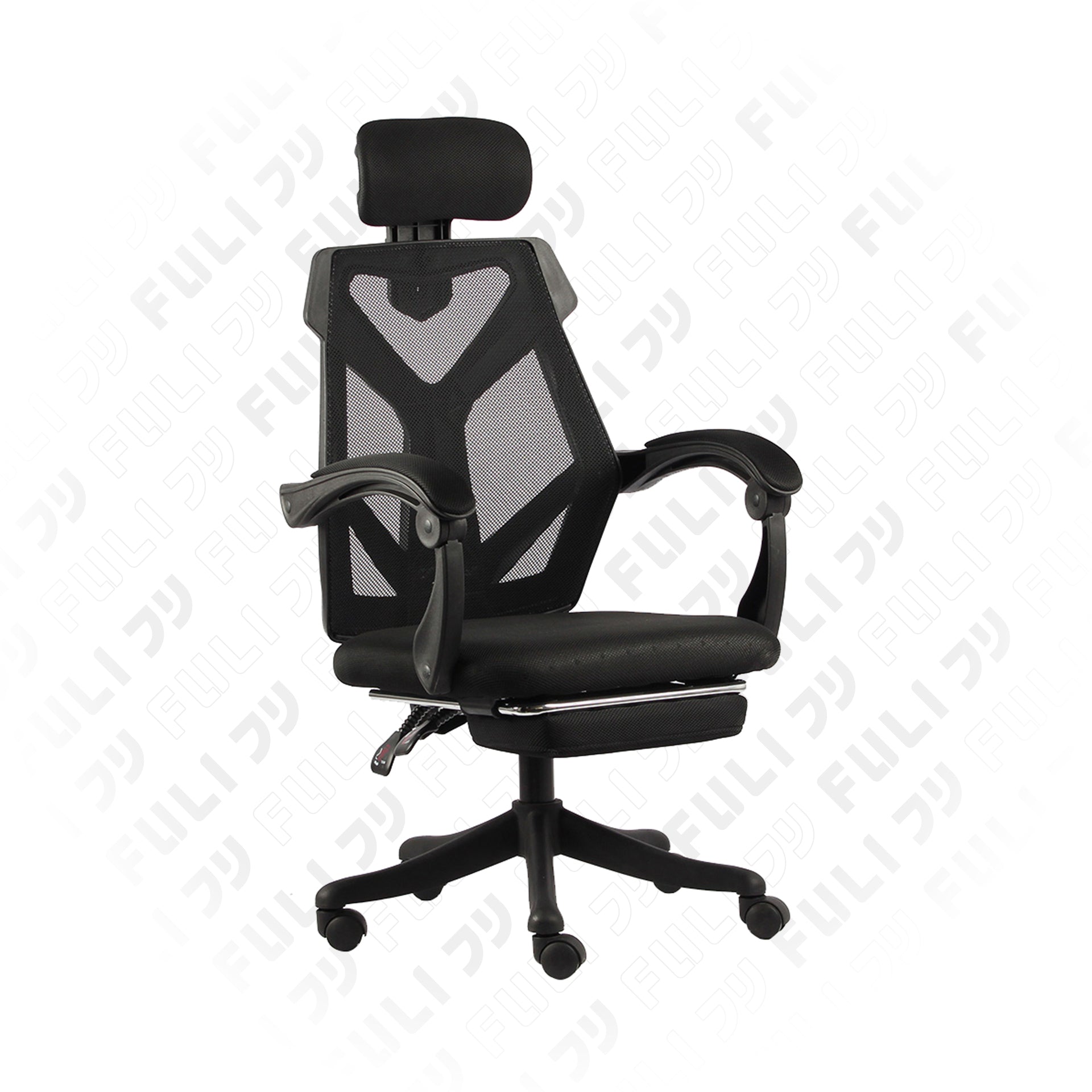 เก้าอี้สุขภาพ รุ่น X8 - สีดำ | FULI X8 ErgoChair - Black