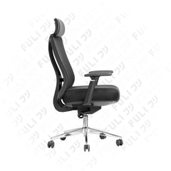 เก้าอี้ทำงานเพื่อสุขภาพ รุ่น M9 - สีดำ | FULI M9 Expert Posture ErgoMesh Office Chair - Black | M9ポスチャーサポートエルゴメッシュオフィスチェア