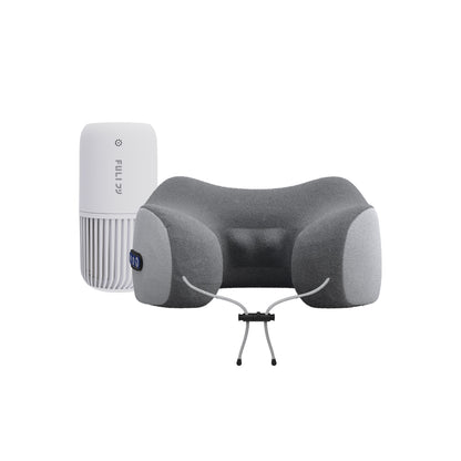 เซตอากาศสดชื่นสบายต้นคอ FULI Smart Air Purifier + Ergo Massage Neck Pillow