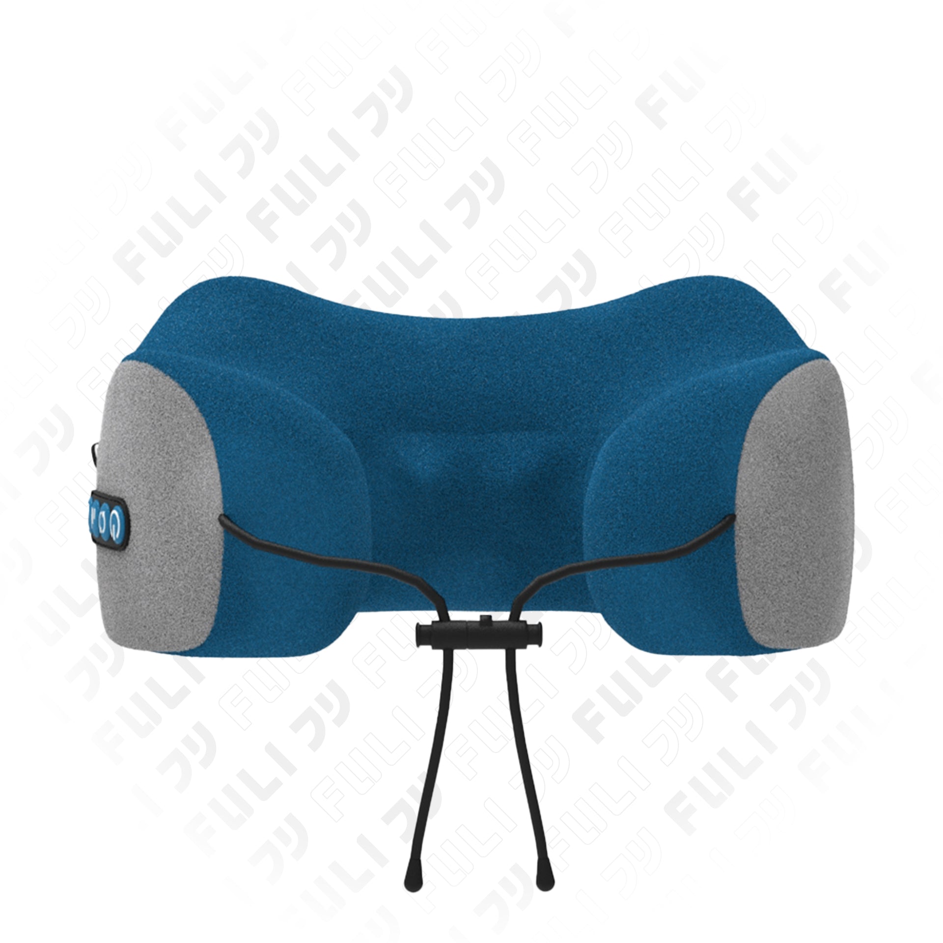 หมอนนวดคอไฟฟ้า | FULI Ergo Massage Neck Pillow Blue Limited Edition