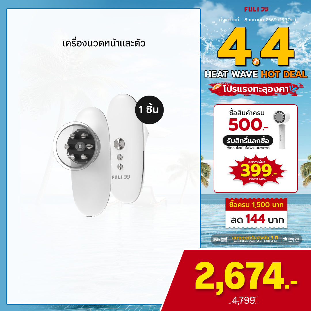 เครื่องนวดหน้าและตัว | CelluSculpt Face & Body Contour Device