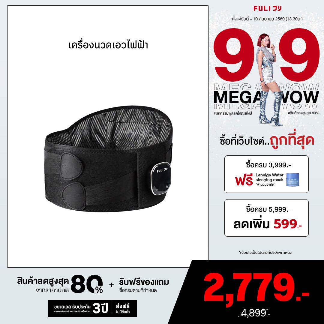เครื่องนวดเอวไฟฟ้า | Waist Massager