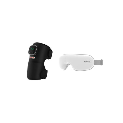 เซตคลายเมื่อยตาใส | FULI ThermoFlex Knee Massager + FULI Smart Eye Massager Lite