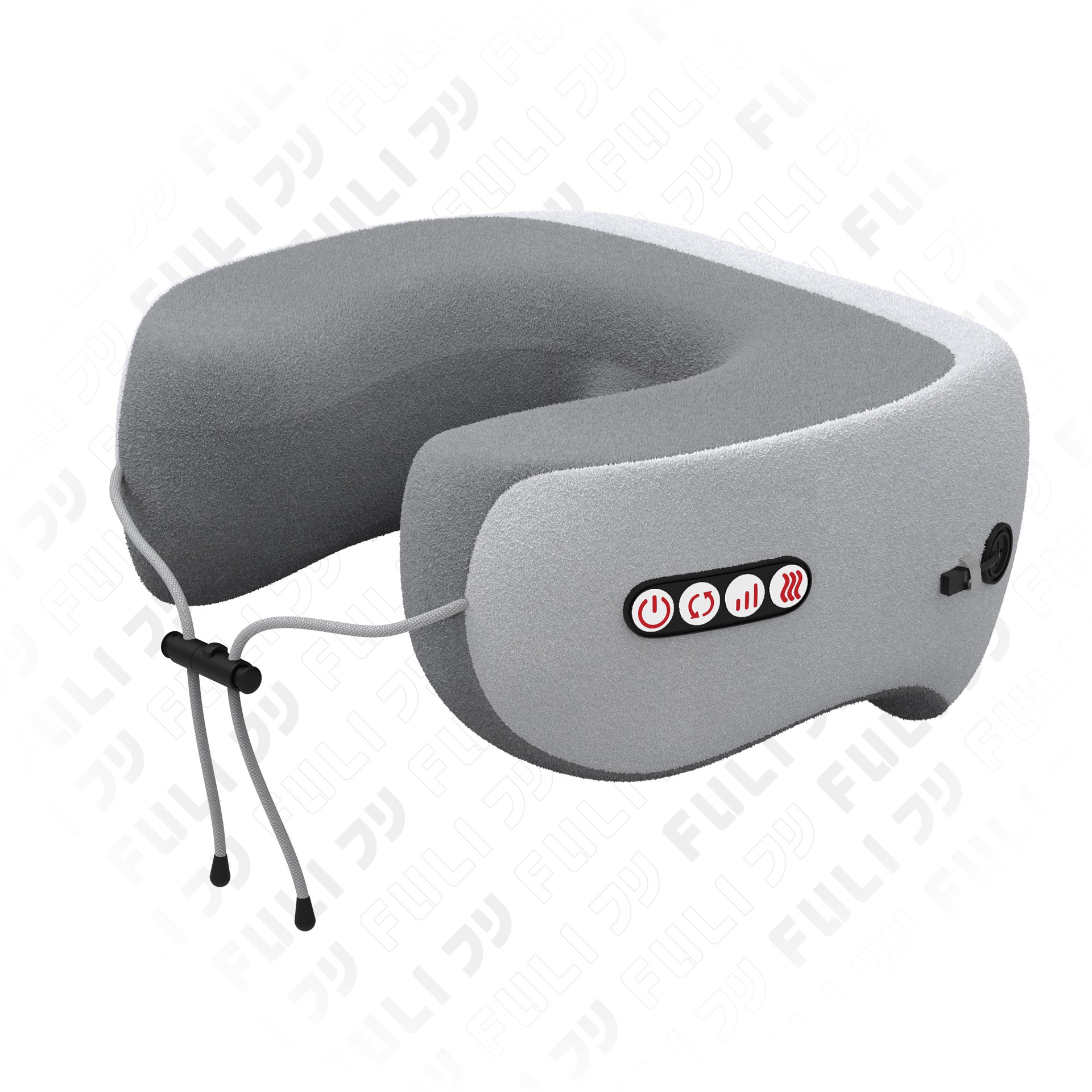 เซตหน้าใสสบายต้นคอ FULI Smart Hot and Cold Ultrasonic Facial Treatment Device +Ergo Massage Neck Pillow