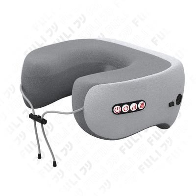 เซตหน้าใสสบายต้นคอ FULI Smart Hot and Cold Ultrasonic Facial Treatment Device +Ergo Massage Neck Pillow