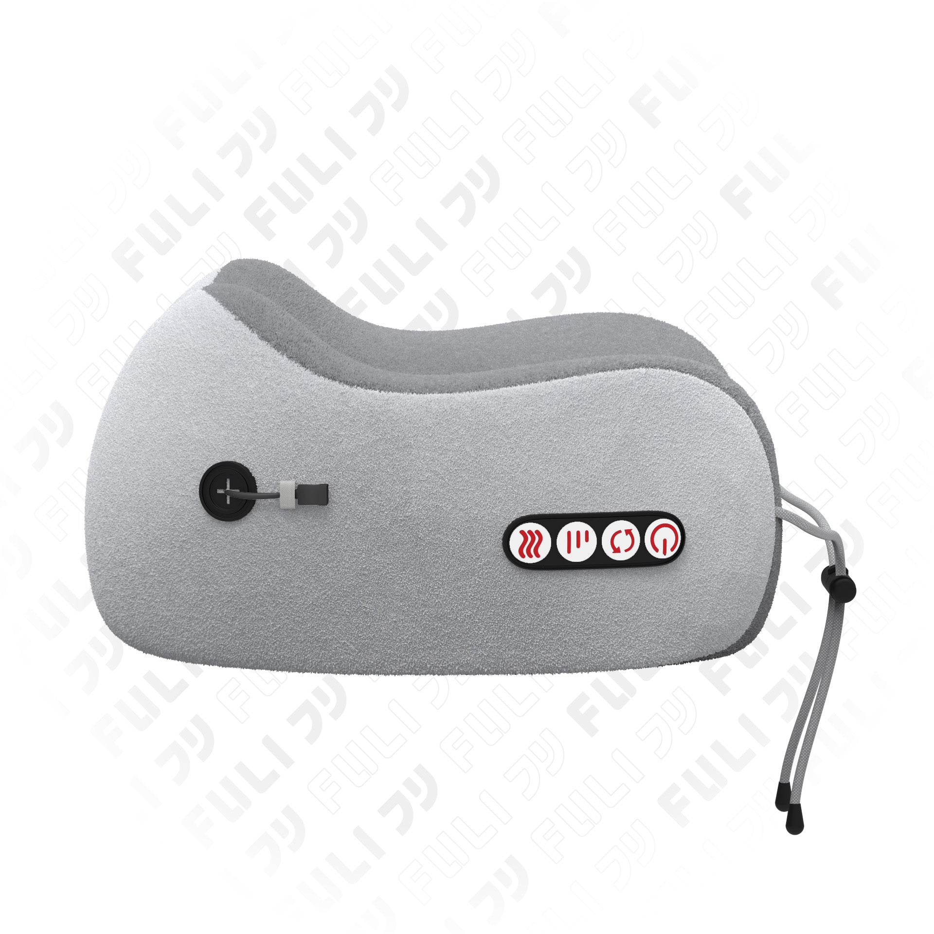 เซตหน้าใสสบายต้นคอ FULI Smart Hot and Cold Ultrasonic Facial Treatment Device +Ergo Massage Neck Pillow