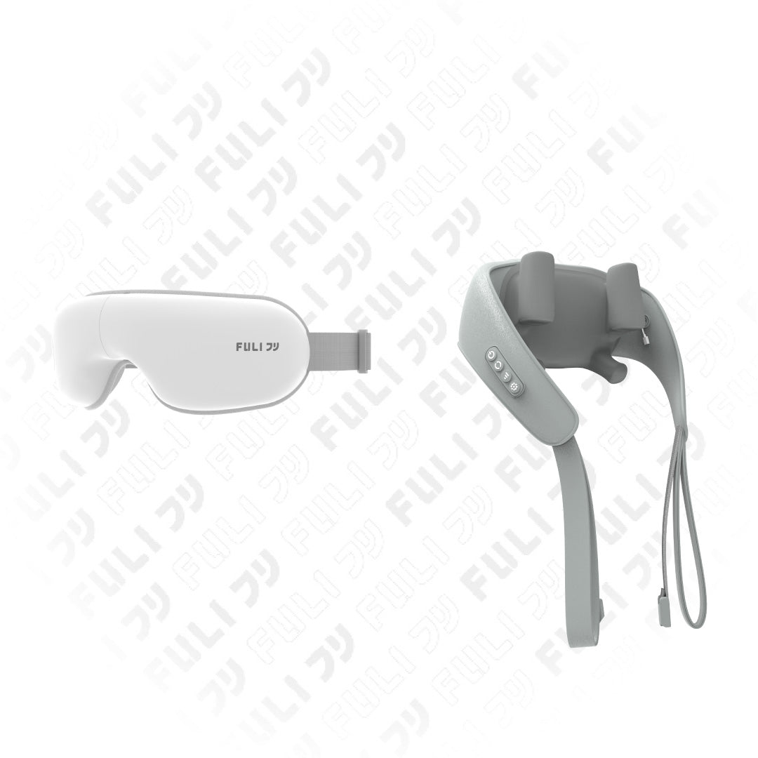 เซตตาใสสบายคอบ่าไหล่ | FULI Smart Eye Massager Lite + FULI Neck and Shoulder Massager