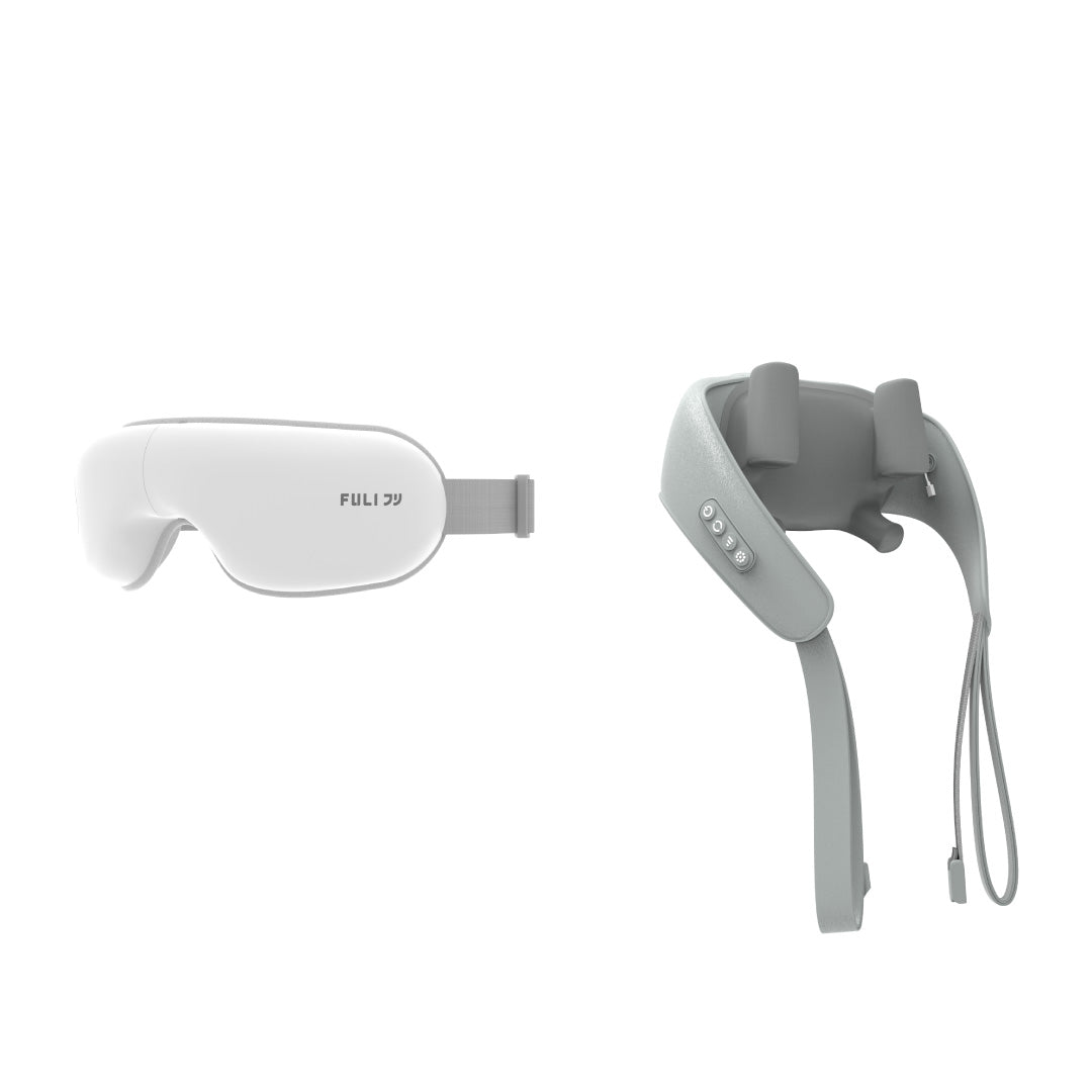 เซตตาใสสบายคอบ่าไหล่ | FULI Smart Eye Massager Lite + FULI Neck and Shoulder Massager