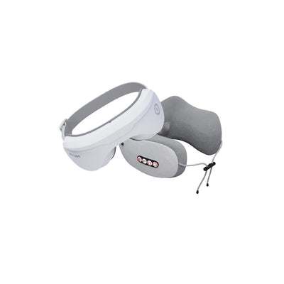 เซตคู่ผ่อนคลายสบายตา FULI Ergo Massage Neck Pillow + Smart Eye Massager