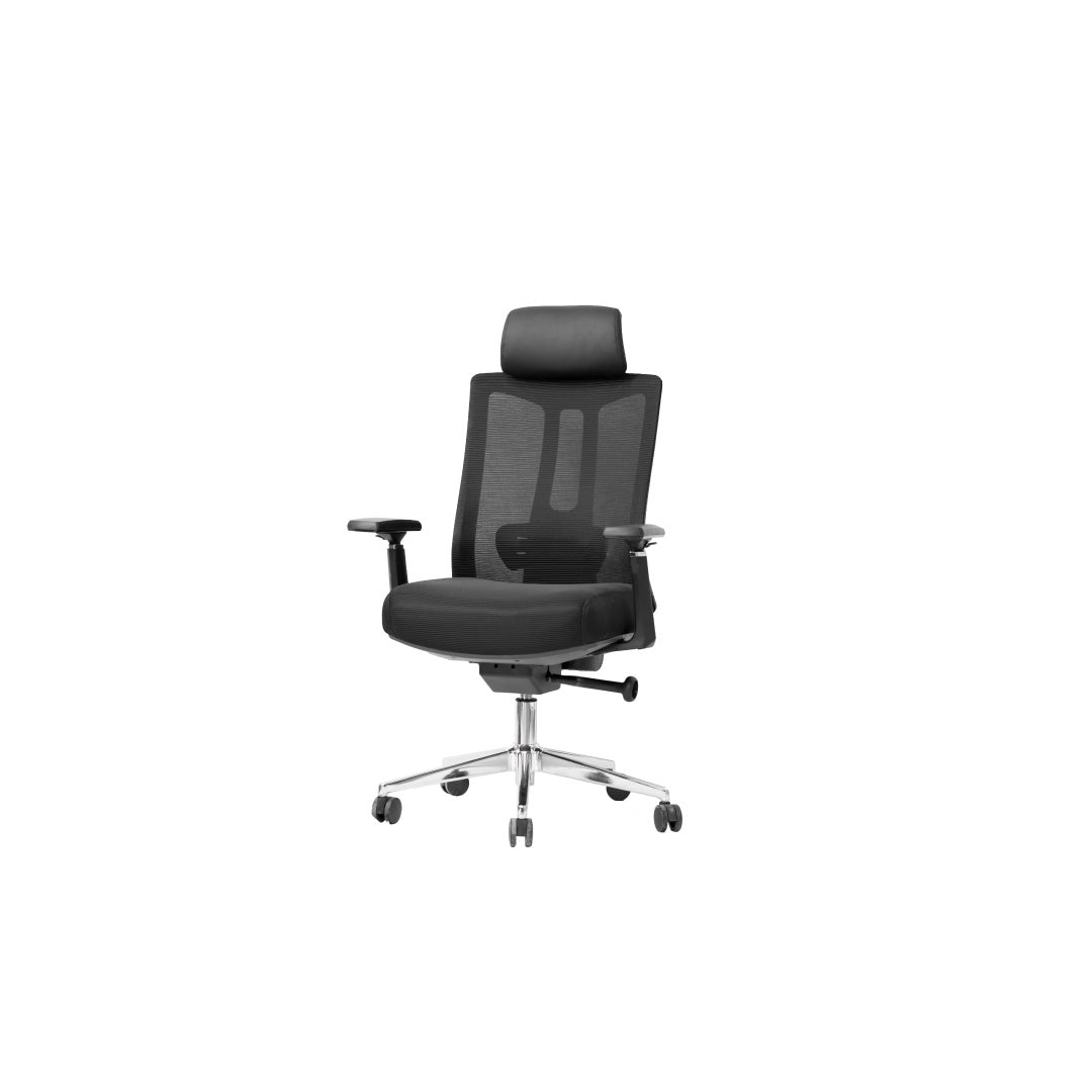 เก้าอี้ทำงานเพื่อสุขภาพ รุ่น M9 - สีดำ | FULI M9 Expert Posture ErgoMesh Office Chair - Black