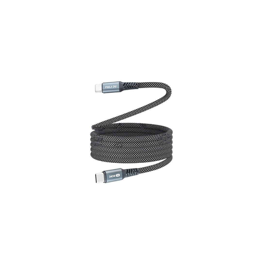 สายชาร์จเร็วแบบแม่เหล็ก Type-C (240W/5A) | FULI Magnetic Charging Cable Type-C
