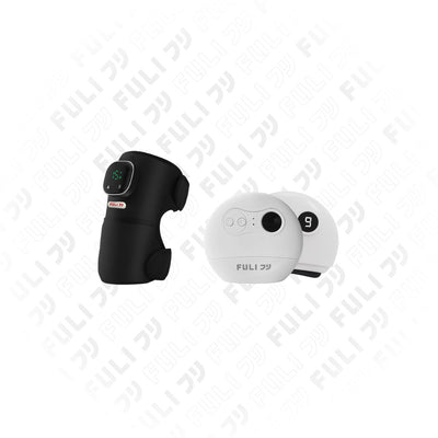 [PRE] เซตคลายเมื่อยหน้าเรียว | FULI ThermoFlex Knee Massager + FULI Natural Stone Electric Gua Sha