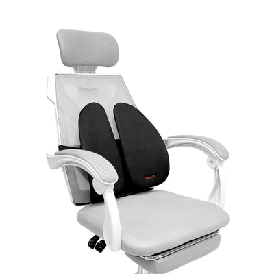 เซตคู่เพื่อสุขภาพ FULI X8 ErgoChair Pro Series - White&Black ขาว&ดำ