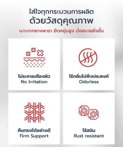 เซตคู่เพื่อสุขภาพ FULI X8 ErgoChair Pro Series - White&Black ขาว&ดำ