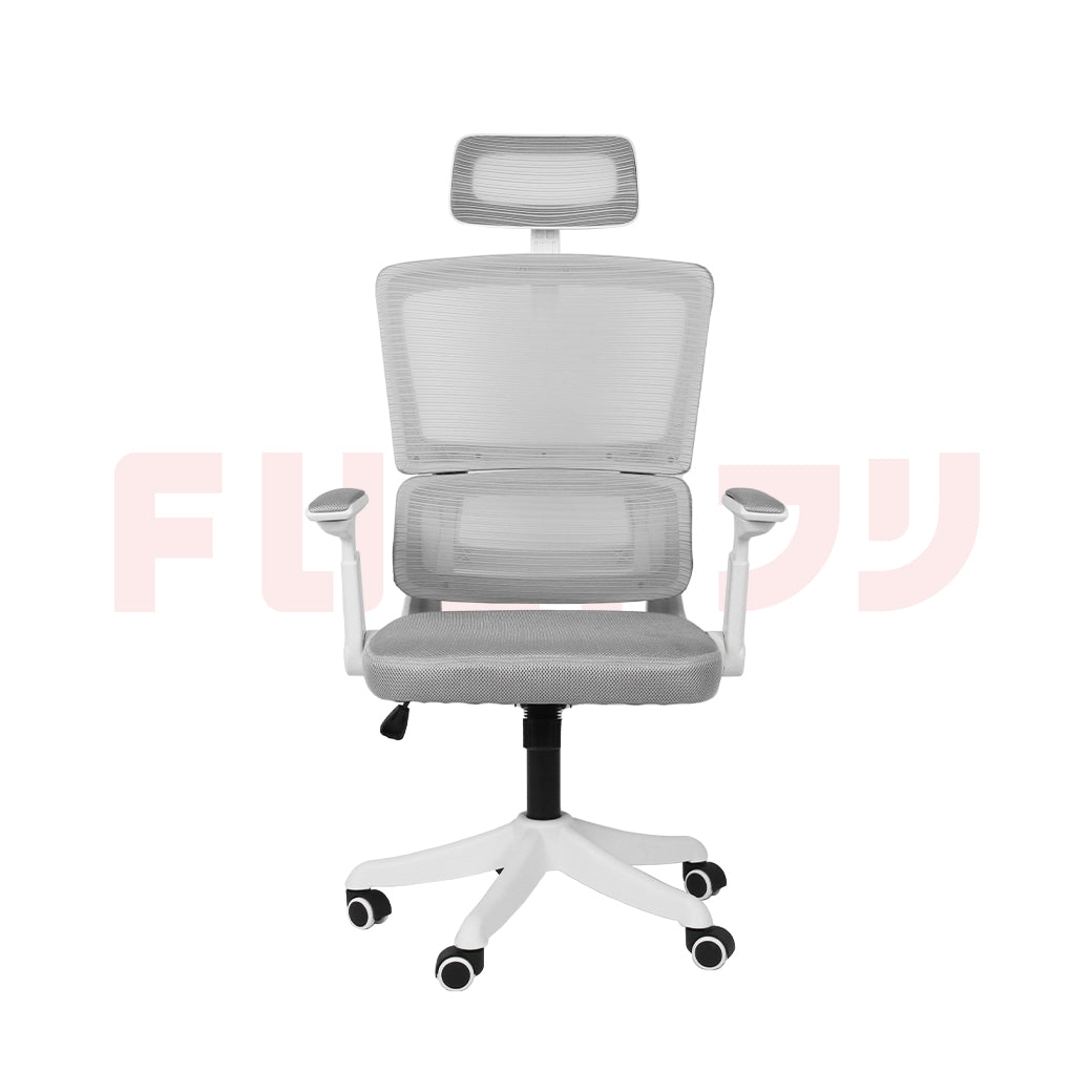 เก้าอี้สำนักงานเพื่อสุขภาพ รุ่น M8 - ขาว | FULI M8 ErgoMesh Office Chair - White