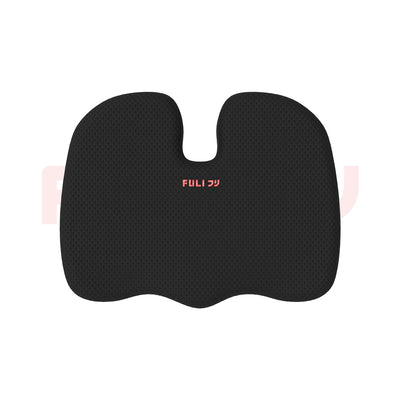 เซตนั่งสบาย FULI 3Memory Foam FULI Lumbar Support Cushion Core + U Shape seat cushions