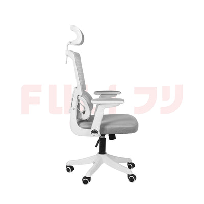 เก้าอี้สำนักงานเพื่อสุขภาพ รุ่น M8 - ขาว | FULI M8 ErgoMesh Office Chair - White
