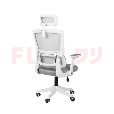 เก้าอี้สำนักงานเพื่อสุขภาพ รุ่น M8 - ขาว | FULI M8 ErgoMesh Office Chair - White