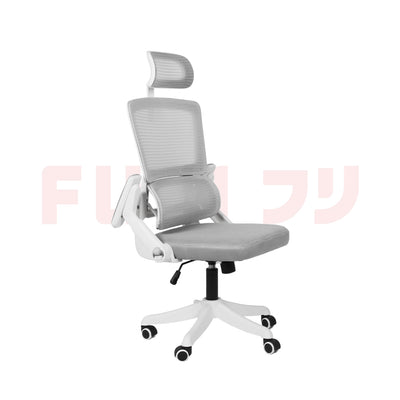 เก้าอี้สำนักงานเพื่อสุขภาพ รุ่น M8 - ขาว | FULI M8 ErgoMesh Office Chair - White